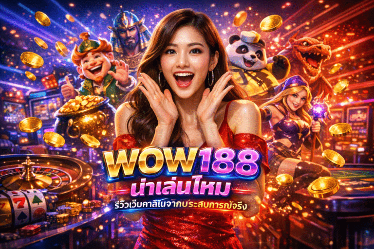 WOW188 น่าเล่นไหม รีวิวเว็บคาสิโนจากประสบการณ์จริง