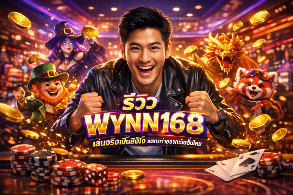 รีวิว WYNN168 เล่นจริงเป็นยังไง แตกต่างจากเว็บอื่นไหม