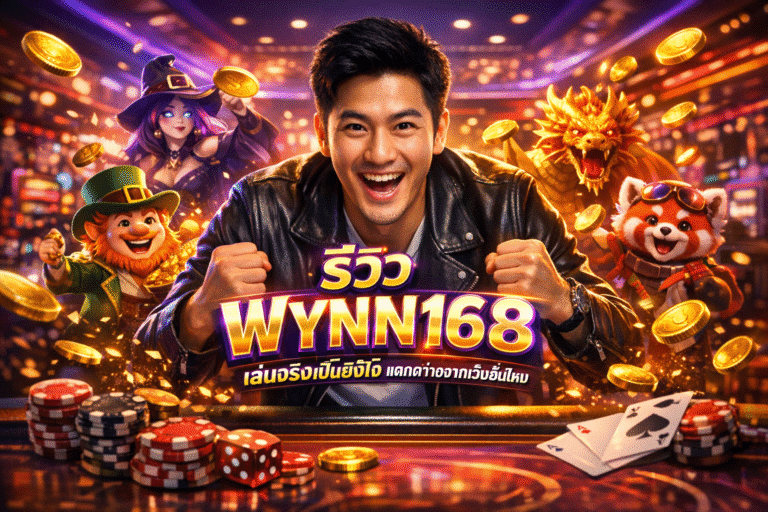 รีวิว WYNN168 เล่นจริงเป็นยังไง แตกต่างจากเว็บอื่นไหม